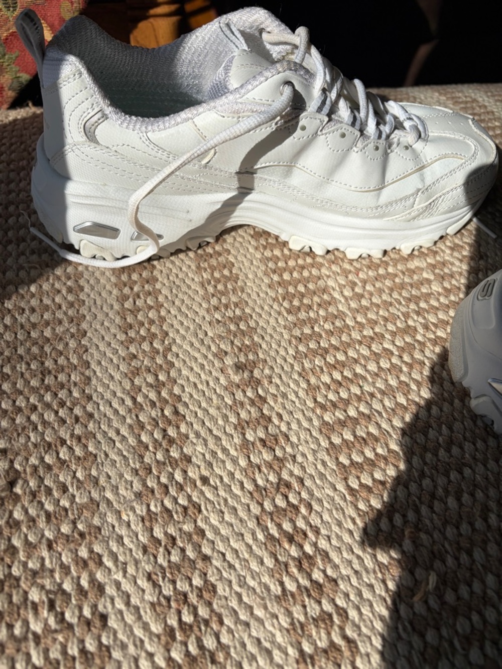 Skechers White 9 wide, Sneakers with Aqua Insole D’Lite, memory foam - Picture 8 of 10